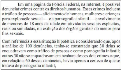 questões de concursos Departamento de Polícia Federal 2012 