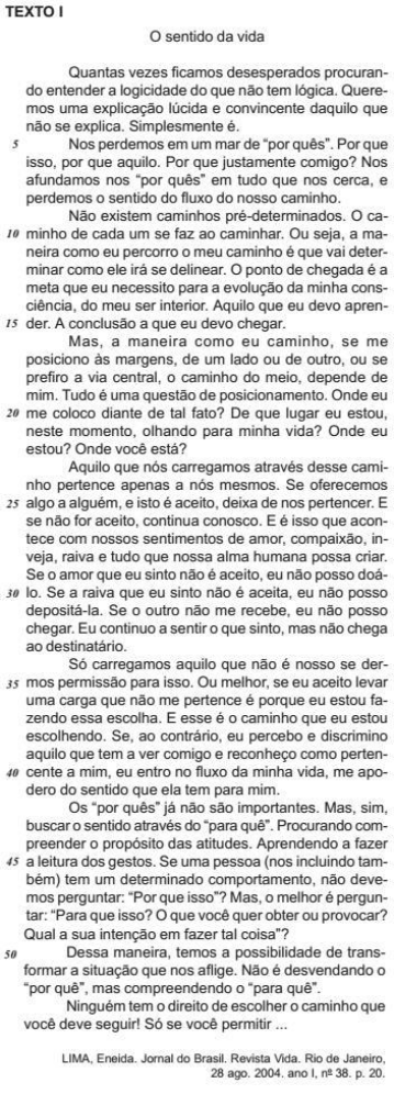 questões de concursos Instituto Nacional do Seguro Social (INSS) 2005 