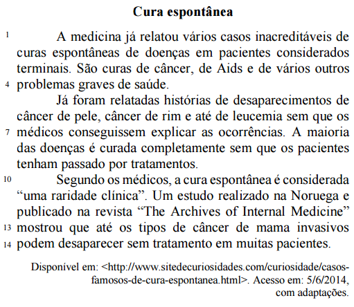 questões de concursos Secretaria de Estado da Saúde do Distrito Federal (SESAU DF) 2014 