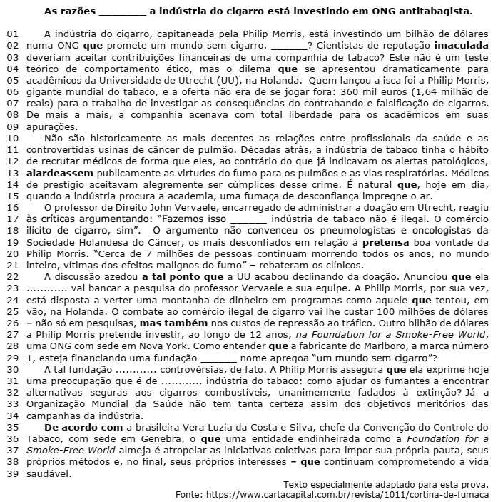 questões de concursos Instituto Municipal de Estratégia de Saúde da Família de Porto Alegre (IMESF) 2019 