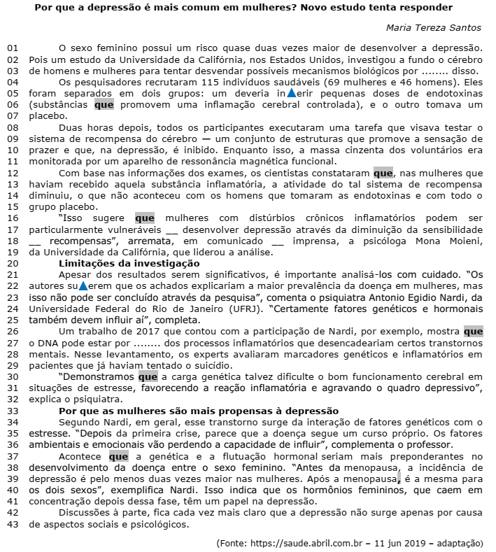 questões de concursos Companhia Estadual de Energia Elétrica do Rio Grande do Sul (CEEERS) 2019 