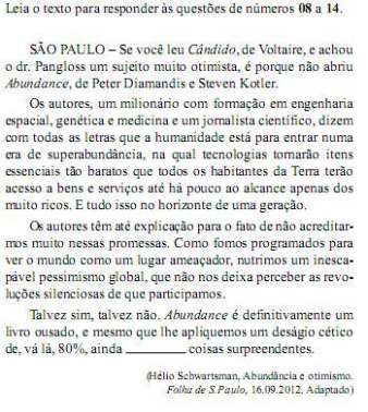 questões de concursos Tribunal de Justiça do Estado de São Paulo  (TJ SP) 2012 
