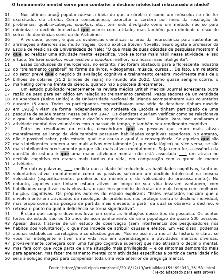 questões de concursos Prefeitura de Gramado (RS) 2019 