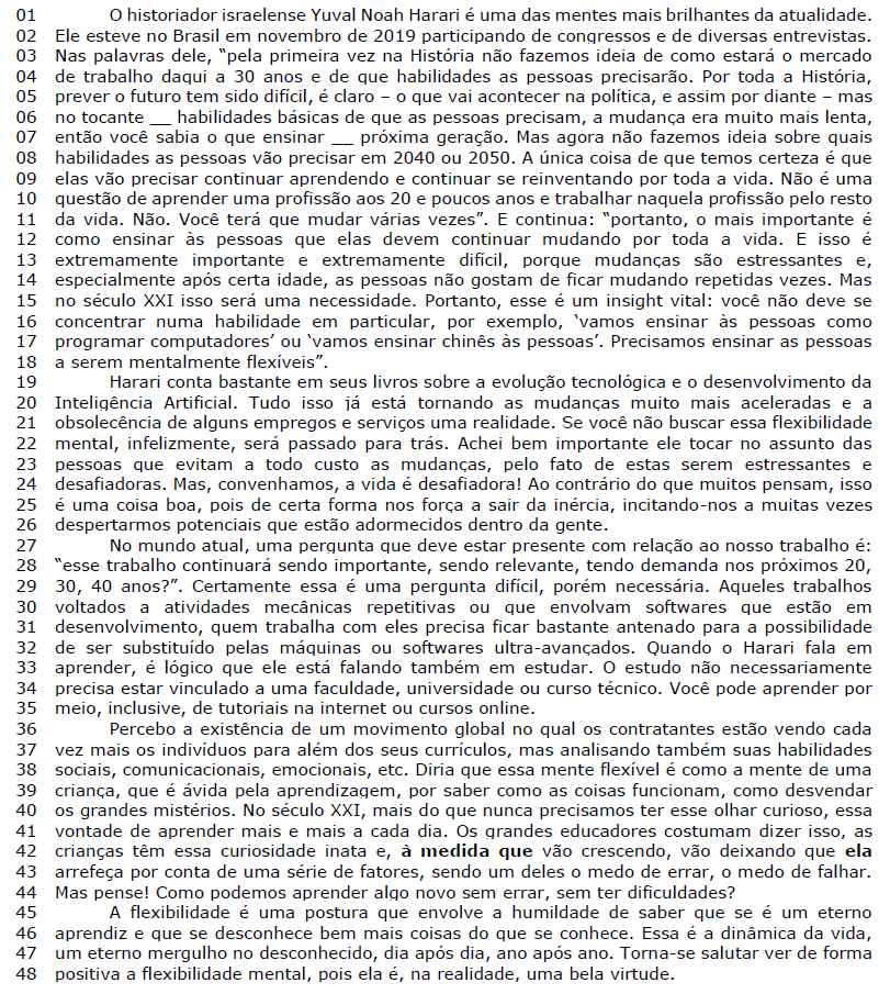 questões de concursos Prefeitura de Santo Augusto (RS) 2020 