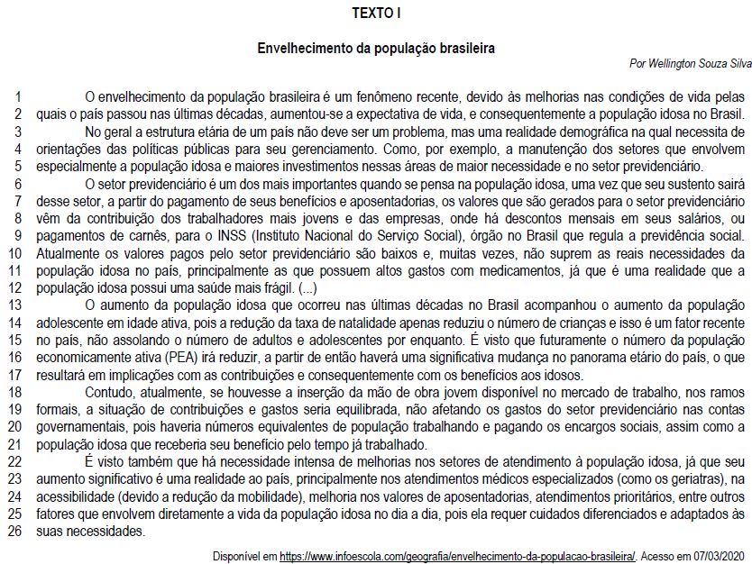 questões de concursos Câmara Municipal de Mamanguape (PB) 2020 