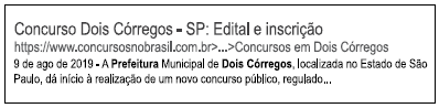 questões de concursos Prefeitura de Dois Córregos (SP) questões de concursos Prefeitura de Dois Córregos (SP) 2020