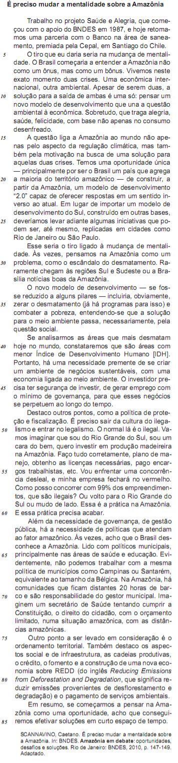 questões de concursos Banco da Amazônia (BASA) 2013 