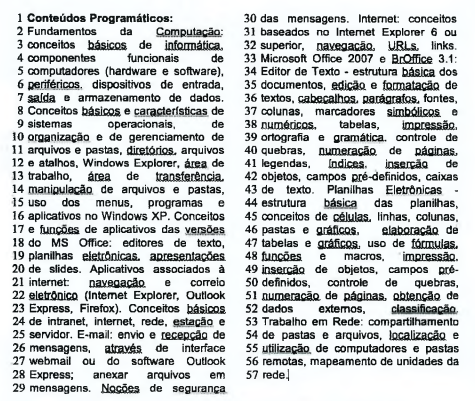questões de concursos Prefeitura de Canoas (RS) de Informática 2022