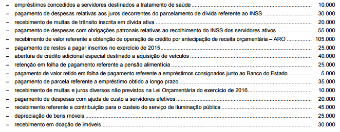 questões de concursos - Prefeitura de Teresina - 2016