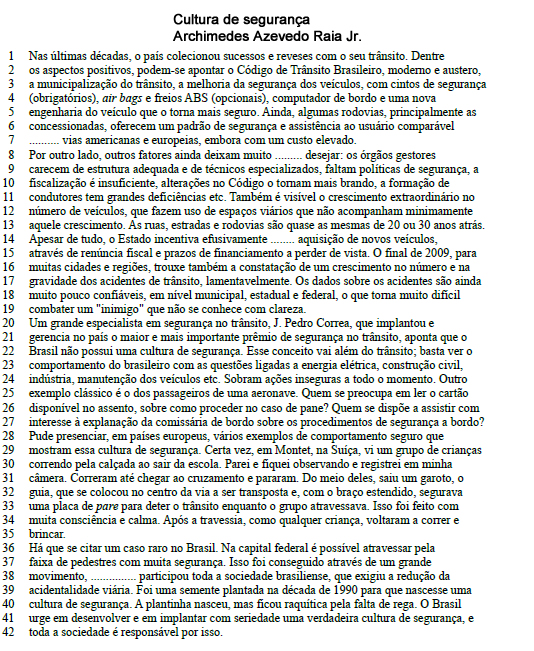 questões de concursos - Prefeitura de Canoas - 2015