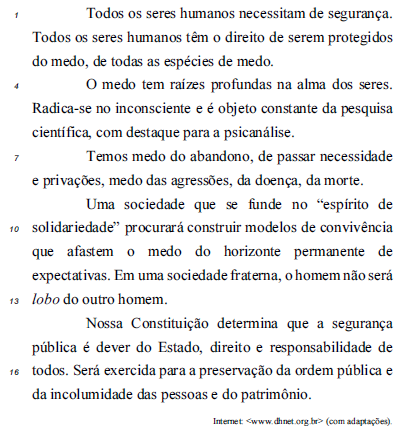 questões de concursos - Polícia Militar do Distrito Federal (PM DF) - 2017