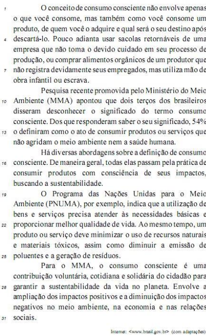 questões de concursos - Instituto Brasileiro do Meio Ambiente e dos Recursos Naturais Renováveis (IBAMA) - 2017