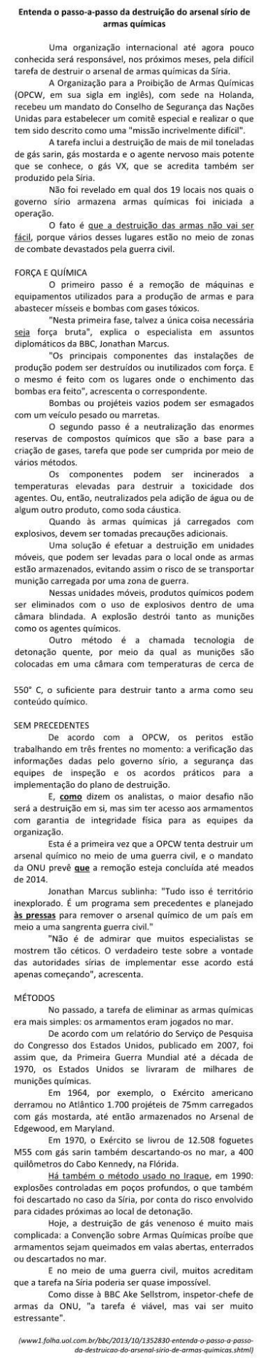 questões de concursos - Conselho Regional de Química da 1ª Região (CRQ 1) - 2017