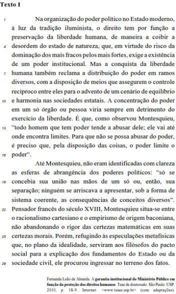 questões de concursos Ministério Público da União (MPU) 2015 