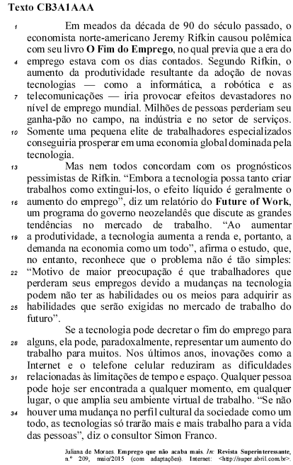 questões de concursos Fundação Universidade de Brasília (FUB) 2016 