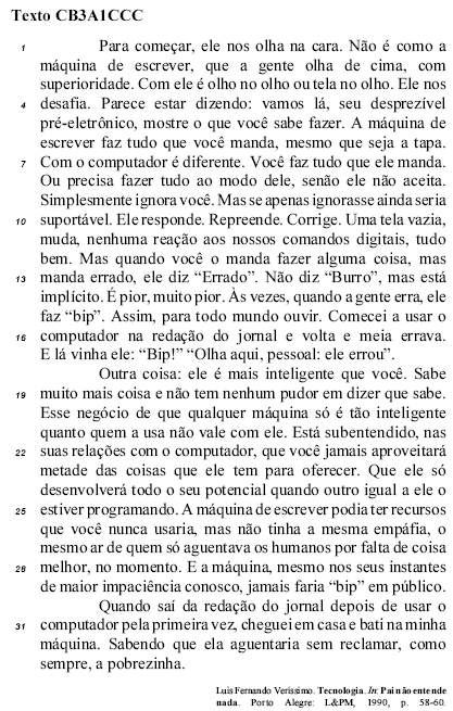 questões de concursos Fundação Universidade de Brasília (FUB) 2016 