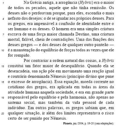 questões de concursos Superior Tribunal Militar (STM) 2004 