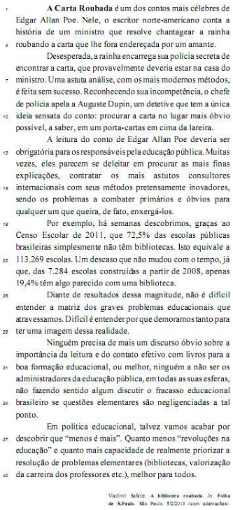 questões de concursos Tribunal de Contas do Estado da Paraíba (TCE PB) 2014 
