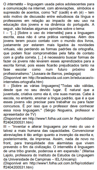 questões de concursos Prefeitura de São Sebastião 2018 