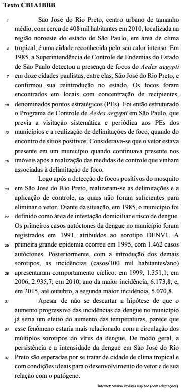 questões de concursos Empresa Brasileira de Serviços Hospitalares (EBSERH) 2018 