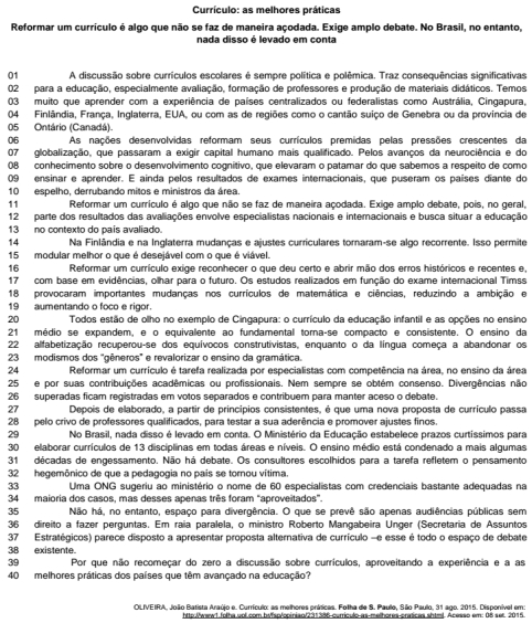 questões de concursos Prefeitura de Teresina 2015 