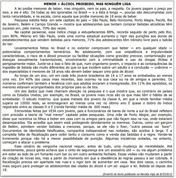 questões de concursos - Polícia Militar do Estado do Pará (PM PA) - 2016