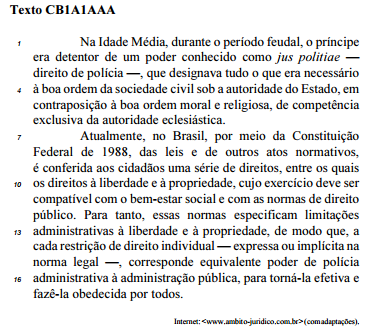 questões de concursos - Prefeitura de Fortaleza - 2016