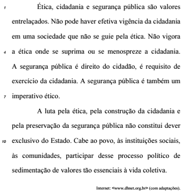 questões de concursos - Polícia Militar do Distrito Federal (PM DF) - 2016